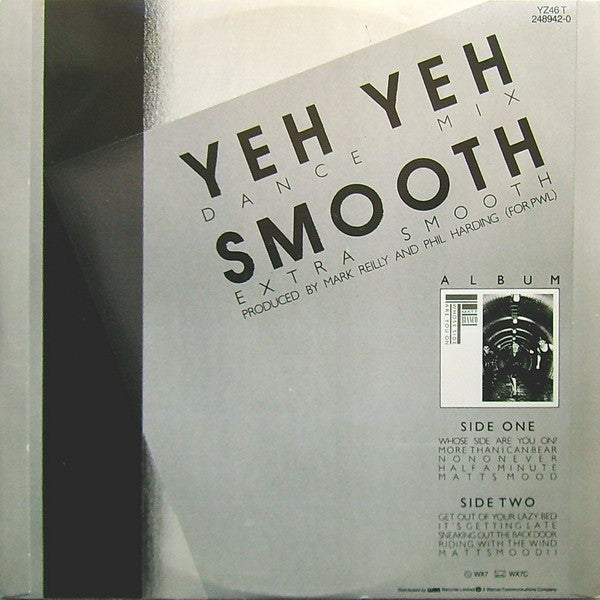 Release: Yeh Yeh-Vinyl-UK-1985-YZ46 T, 248942-0-96950