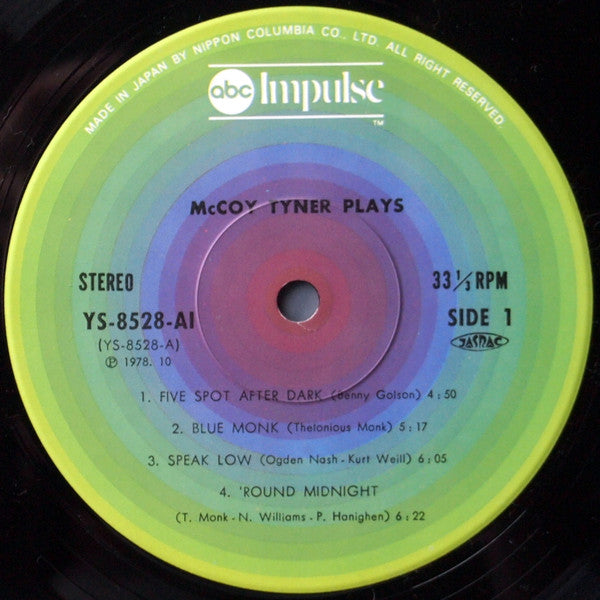 McCoy Tyner Plays