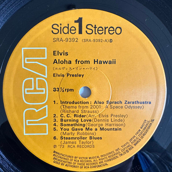Aloha From Hawaii Via Satellite