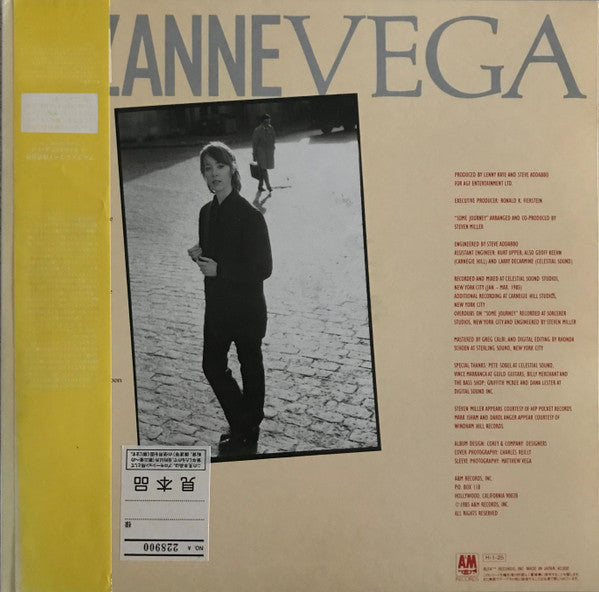 Release: Suzanne Vega-Vinyl-Japan-1985-AMP-28141-11355365