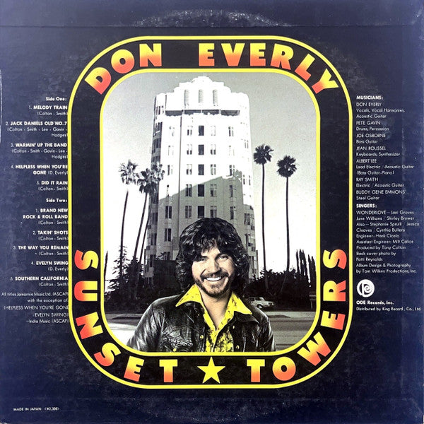 Master Release: Sunset Towers by Don Everly