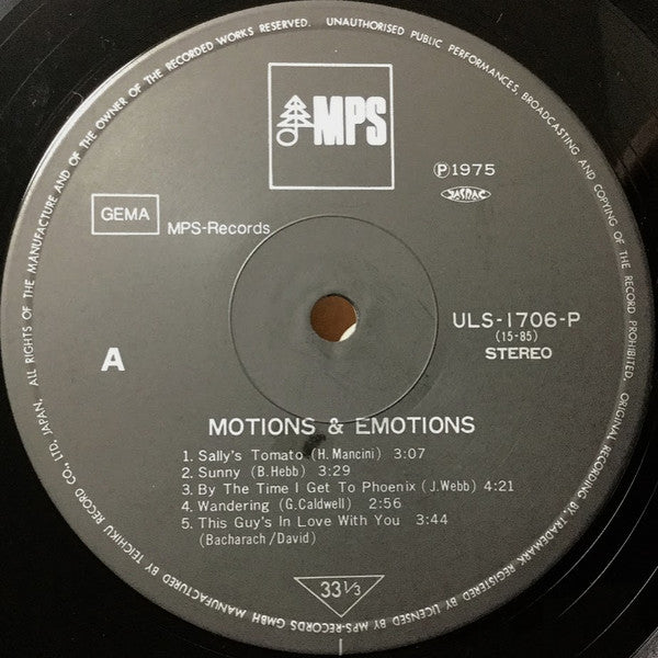 Motions & Emotions