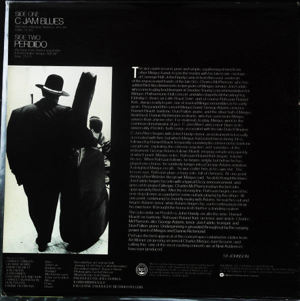 Release: Mingus At Carnegie Hall-Vinyl-US-1975-SD 1667-13306760