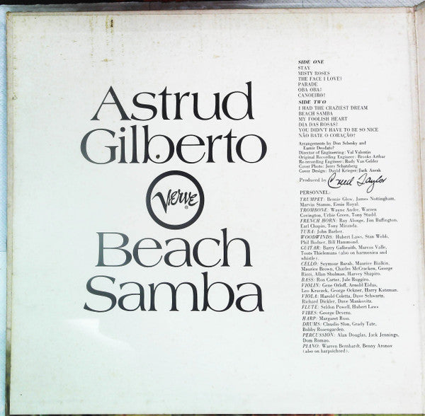 Release: Beach Samba-Vinyl-US-1967-V6/8708, V6-8708-15297314
