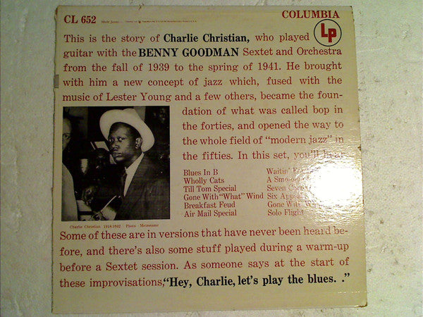 With The Benny Goodman Sextet And Orchestra