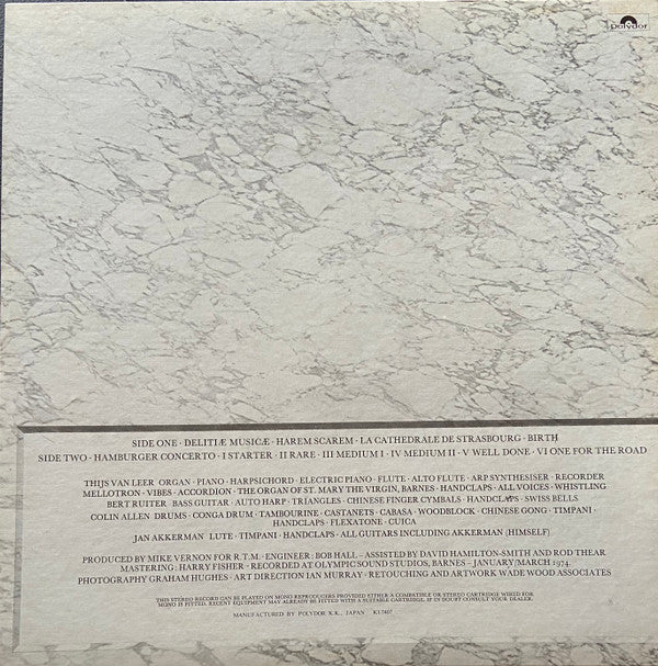 Release: Hamburger Concerto-Vinyl-Japan-1974-MP-2385-19926394