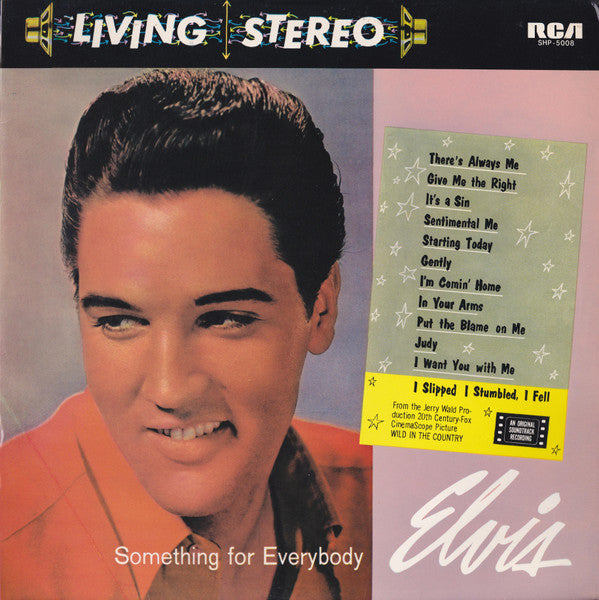 Master Release: Something For Everybody by Elvis Presley