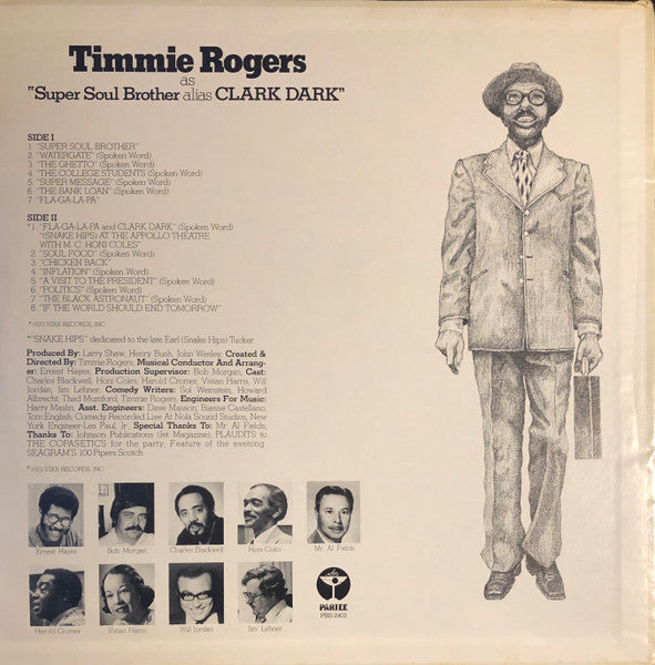 Master Release: Timmie Rogers As Super Soul Brother Alias "Clark Dark" by Timmie Rogers