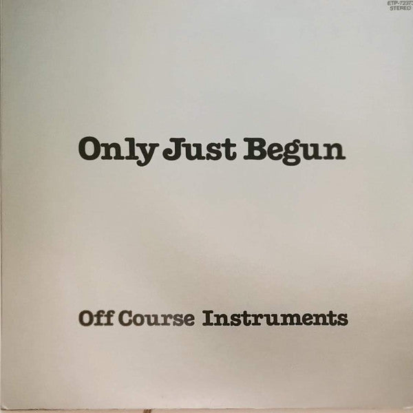 Master Release: Only Just Begun by Off Course