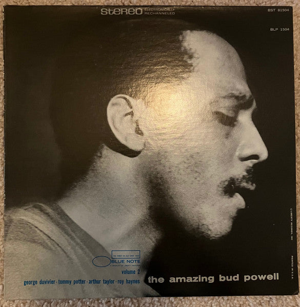 Release: The Amazing Bud Powell, Volume 2-Vinyl-US-1966-BST-81504, BLP 1504-32087235