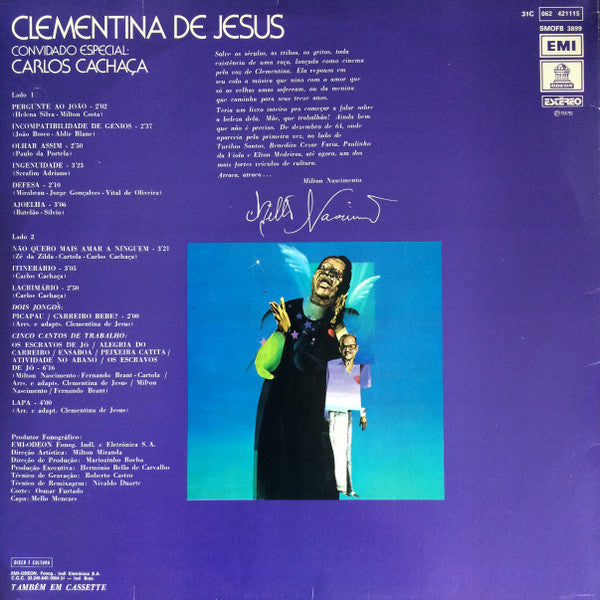 Master Release: Convidado Especial: Carlos Cachaça by Clementina De Jesus