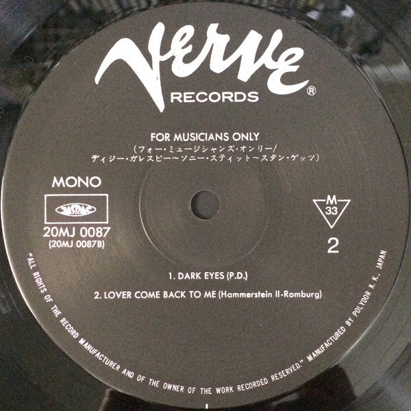 For Musicians Only