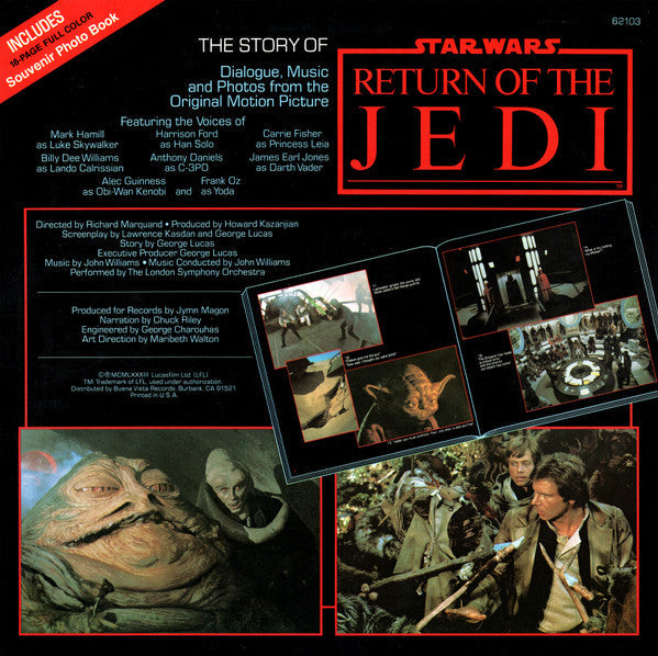 Release: The Story Of Return Of The Jedi-Vinyl-US-1983-62103-25135168