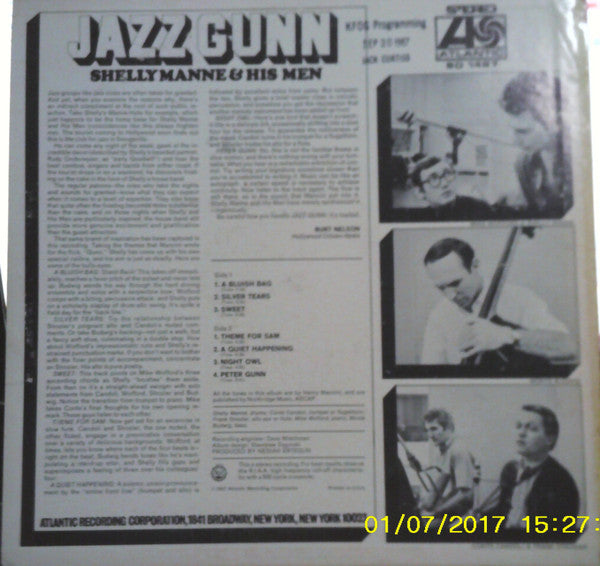 Master Release: Jazz Gunn by Shelly Manne & His Men