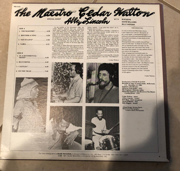 Release: The Maestro-Vinyl-US-1981-MR 5244-10243701