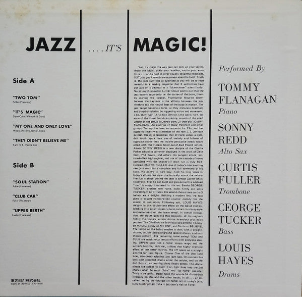 Release: Jazz...It's Magic!-Vinyl-Japan-1977-WAJ-70115-31770713