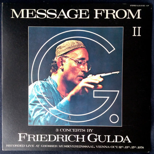 Release: Message From G. II-Vinyl-Japan-1980-ULS-3183~4-P-11953637