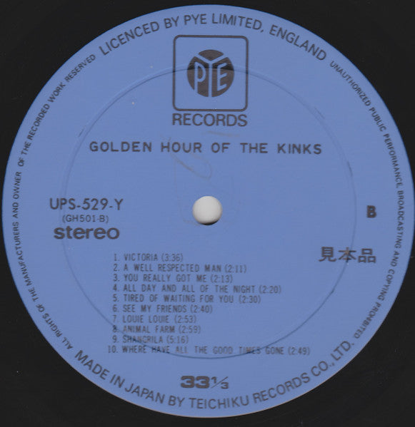 Golden Hour Of The Kinks