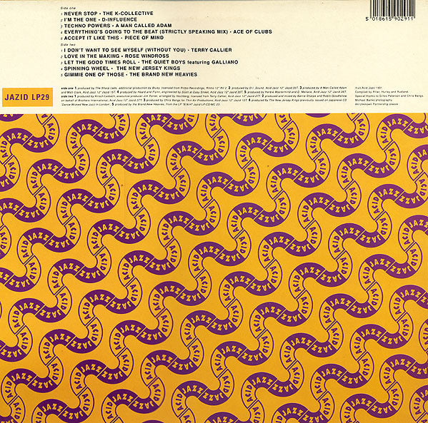 Release: The Best Of Acid Jazz-Vinyl-UK-1991-JAZID LP29-39338