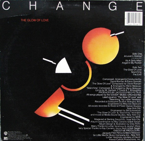 Master Release: The Glow Of Love by Change
