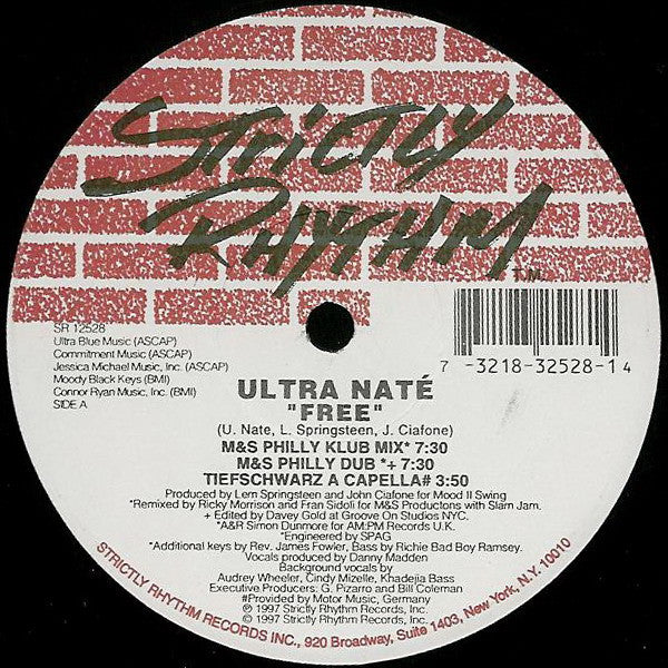 Release: Free (The Mood II Swing Mixes)-Vinyl-US-1997-SR 12528-24696
