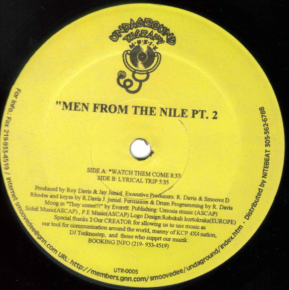 Master Release: Men From The Nile Pt. 2 by Roy Davis & Jay Juniel