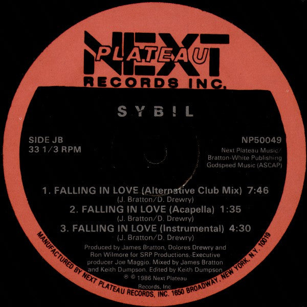 Release: Falling In Love-Vinyl-US-1986-NP50049-99590