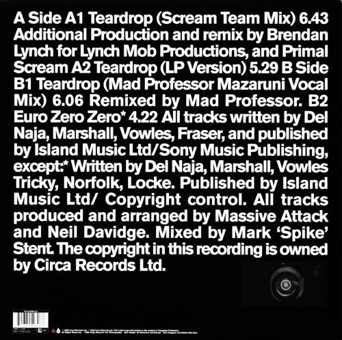 Master Release: Tear Drop by Massive Attack