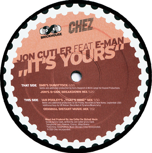 Master Release: It's Yours by Jon Cutler