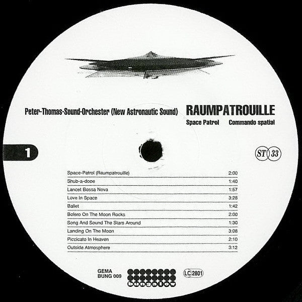 Master Release: Raumpatrouille by Peter Thomas Sound Orchestra