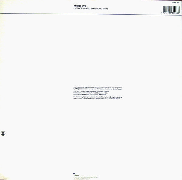 Master Release: Call Of The Wild by Midge Ure