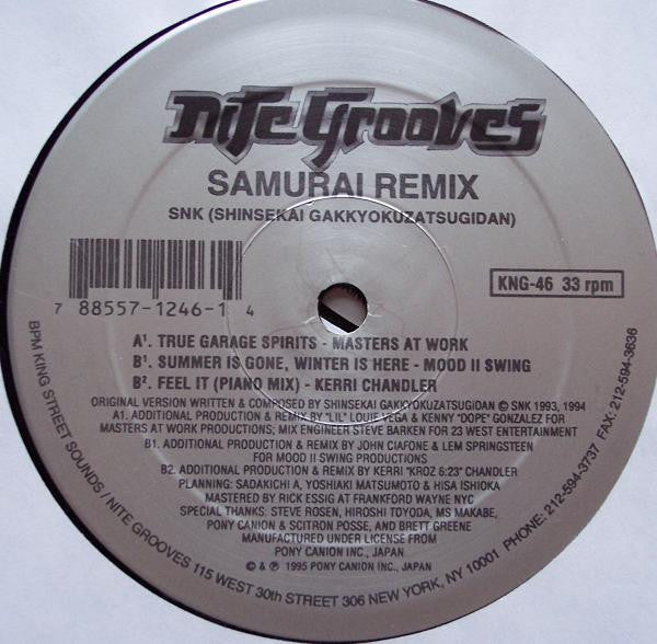 Master Release: Samurai Remix by SNK