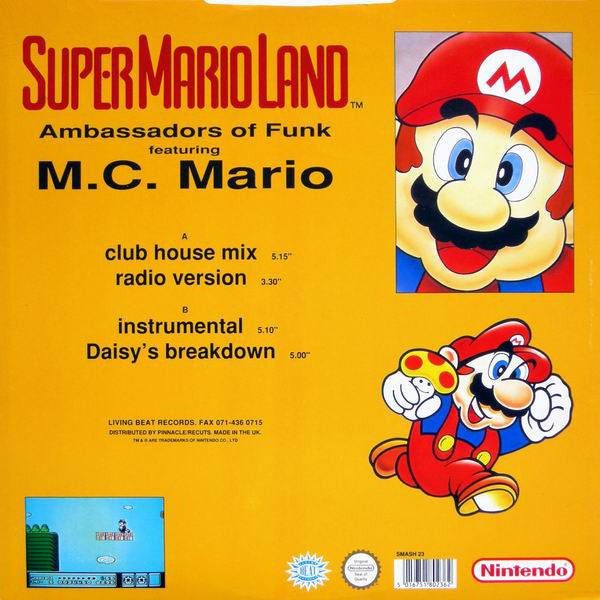 Master Release: Supermarioland by Ambassadors Of Funk