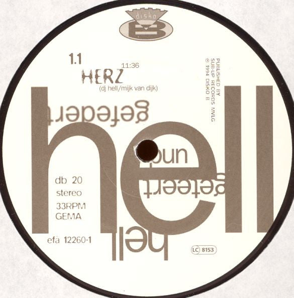 Release: Geteert & Gefedert-Vinyl-Germany-1994-db 20-25235