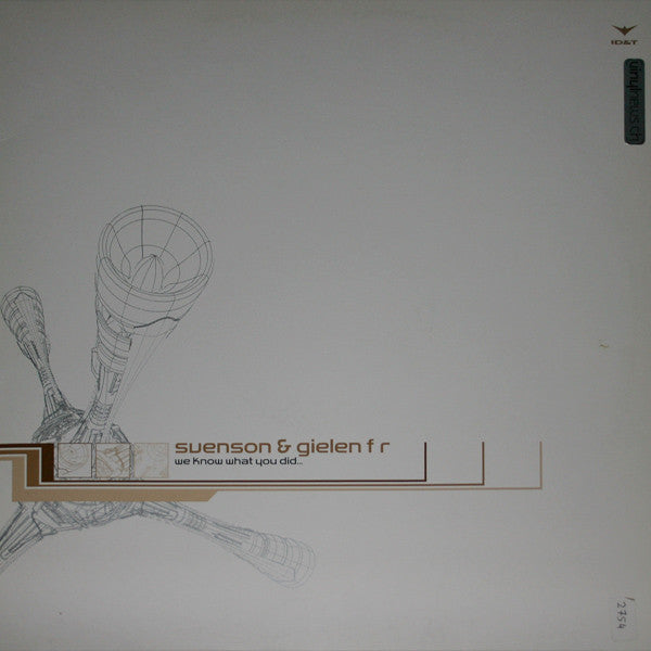Master Release: We Know What You Did... by Svenson & Gielen