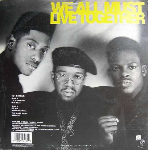 Release: We All Must Live Together-Vinyl-US-1990-MOT 4718-24498