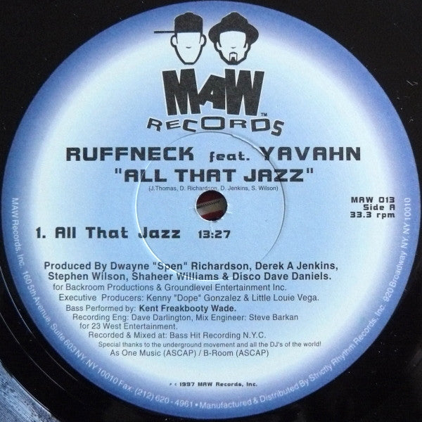 Master Release: All That Jazz by Ruffneck