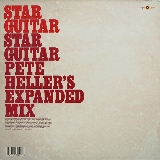 Release: Star Guitar-Vinyl-UK & Europe-2002-CHEMST14, 7243 5 46169 6 9-21683