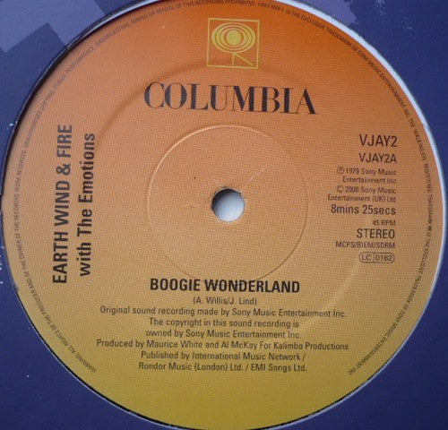 Master Release: Boogie Wonderland / September by Earth, Wind & Fire