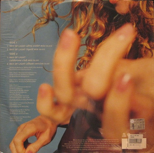 Release: Ray Of Light-Vinyl-UK & Europe-1998-W0444T, 9362-44522-0-63086