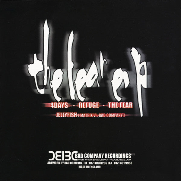 Master Release: The Fear EP by Bad Company